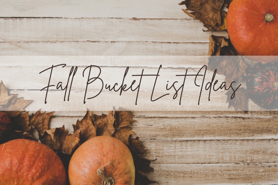 fall bucket list ideas