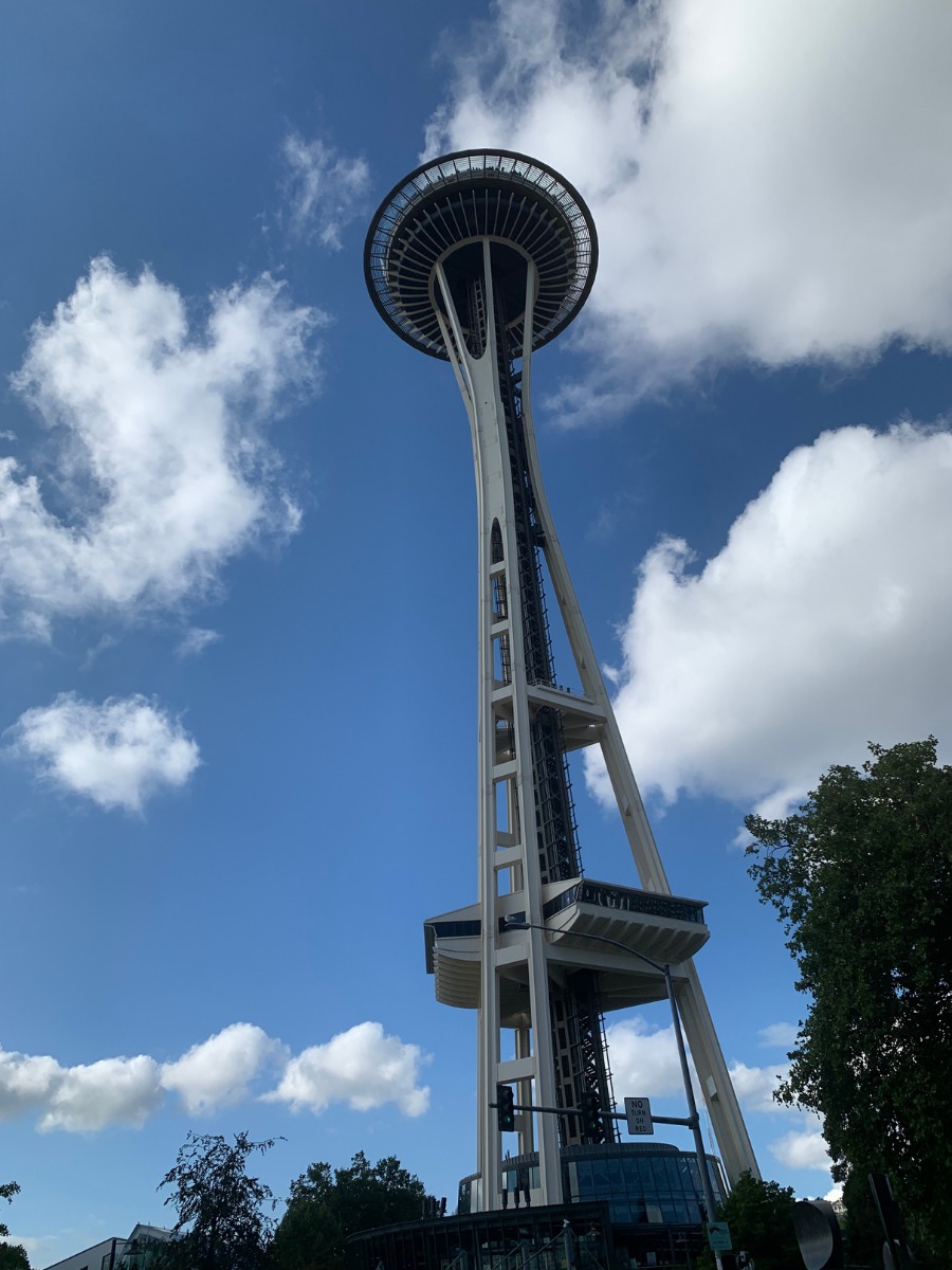 space needle height